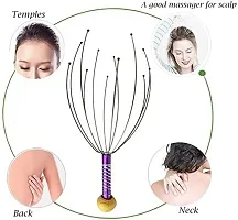 Head Scalp Massager Hand Held, Relieves Stress-thumb2