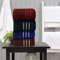 B S NATURAL Hand Towels, Gym & Workout Towels(4 Pieces, Multi Colors)-thumb3