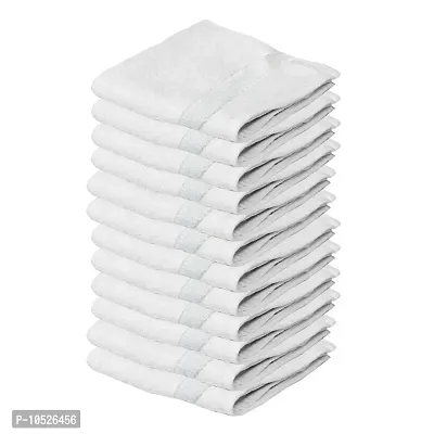Hand Towel 12 pcs Solid Best for Kitchen Purpose| Gym| Travelling etc.