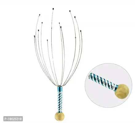 Manual Head Massager, Hand Held Scalp Head Massager (pack of 1)-thumb2