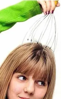 Hand Held Scalp Head Massager for Stress Relief 1Pcs-thumb2