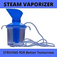 Generic 3 In 1 Technology Steam Vaporizer, Nose Steamer, Cough Steamer, Nozzle Inhaler & Nose Vaporizer (Blue)-thumb1