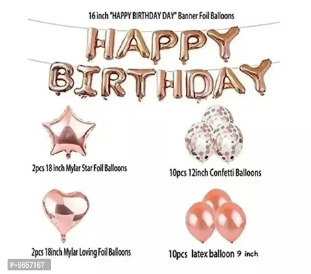 Trendy Rose Gold Number 31 Balloons, 31Th Foil Balloons Latex Balloon Decoration, Great 31Th Birthday Gifts For Girls-thumb2