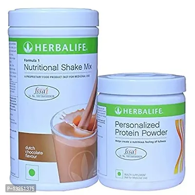 Herbalife Formula 1 Chocolate Shake 3 Protein Powder (500 g)+Protein Powder 200g-thumb0