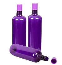 Elegant 1 ltr Water Bottles, Set of 3, Violet, ITALIA-thumb1