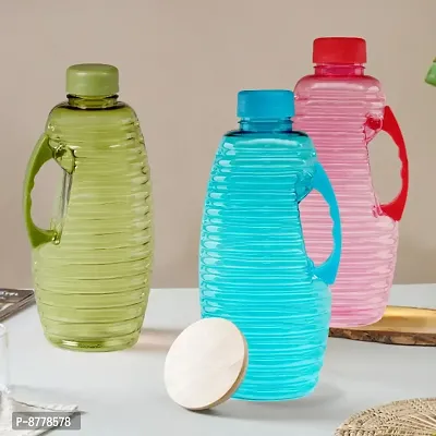 Stylish Jugs / Water Bottles, 1.3 L, Multicolor, Set of 3