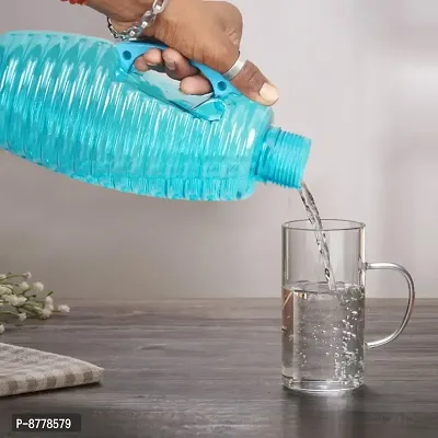 Stylish Jugs / Water Bottles, 1.3 L, BLUE , 1 piece-thumb0