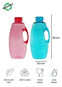 Stylish Jugs / Water Bottles, 1.3 L, RED , 1 piece-thumb2