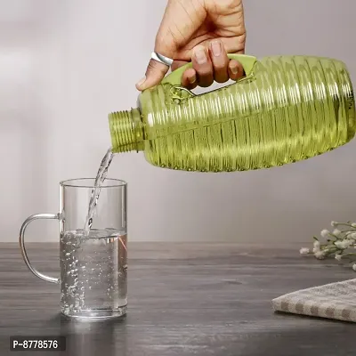 Stylish Jugs / Water Bottles, 1.3 L, Green , 1 piece-thumb4