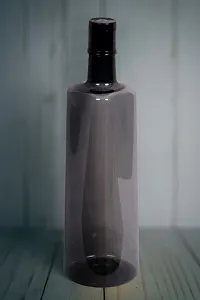 Elegant 1 ltr Water Bottles, Set of 3, GREY, Frost-thumb2