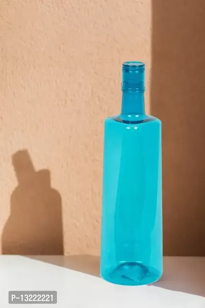 Stylish 1 ltr Water Bottles, Set of 6, Orange  Blue, Frost-thumb3