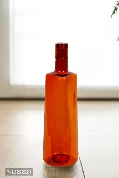 Stylish 1 ltr Water Bottles, Set of 6, Orange  Blue, Frost-thumb2