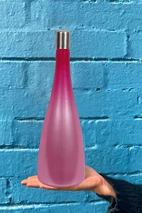 Trendy Pastel 1.3 ltr Water Bottles, Set of 6, with STEEL CAP, PINK,  FROSY TALL-thumb3