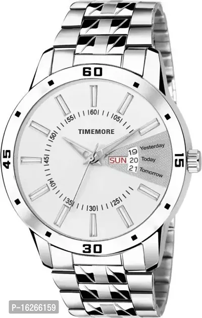TIMEMORE Working Day and Date Analog Watch  - For Men