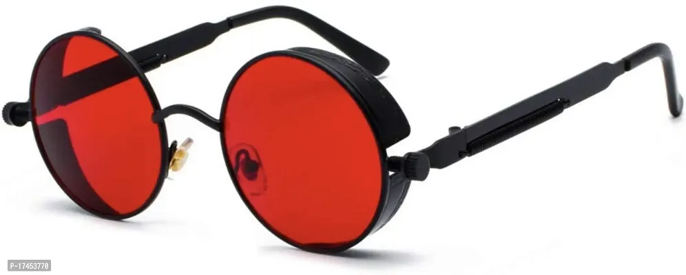 Buy grey jack Fashion Metal Round Glasses Men Women Stylish Design  Polarized Sunglasses Black Shades 2041 at Amazon.in