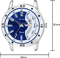 TIMEMORE TM24 BLUE BLUE DIAL DAY  DATE FUNCTIONING Analog Watch  - For Men-thumb3