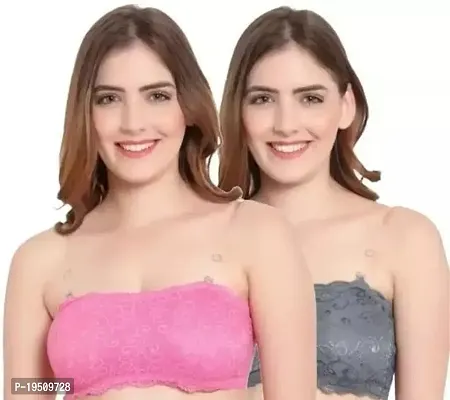 Fancy Net Bras For Women Pack Of 2