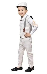 Stylish Fancy Cotton Shirts With Jeans Clothing Set For Boys-thumb2