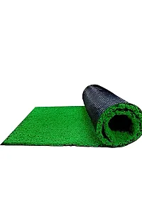 Shiv enterprises Home Decor Store Heavy Quality PVC Grass Door Mat Set (16 x 24 Inches, 40 X 60 cm, Green, Weight 800 g) (Pack of 2)-thumb3