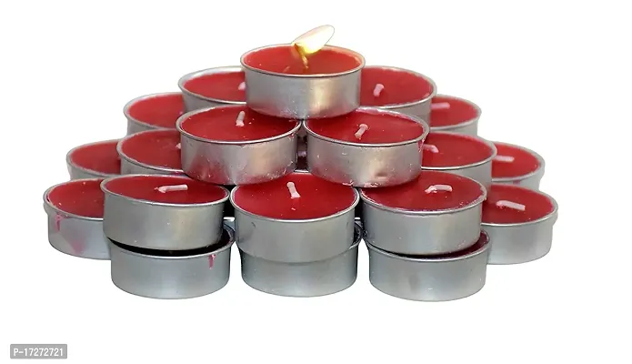 Casa Chic Parrafin Wax Candles Tea Light, Unscented-thumb3