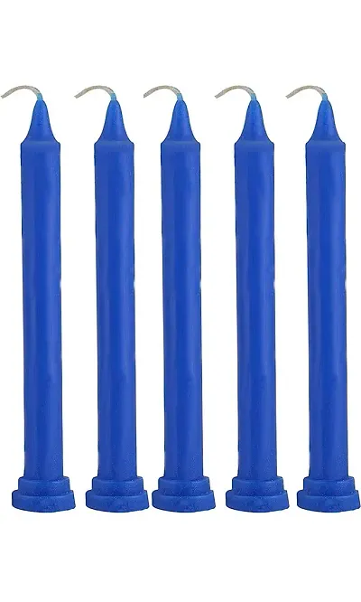 Shiv Enterprises Spell Candles Red Taper Candle Household Candle (Pack of 18) (7 INCH)