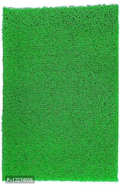 Shiv enterprises Home Decor Store Heavy Quality PVC Grass Door Mat Set (16 x 24 Inches, 40 X 60 cm, Green, Weight 800 g) (Pack of 2)-thumb3