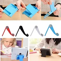 Jaypano Multi Angle Mobile Stand, Mobile Holder , Foldable Cell Phone Stand For Bed, Office, Home (Multicolor)-thumb3