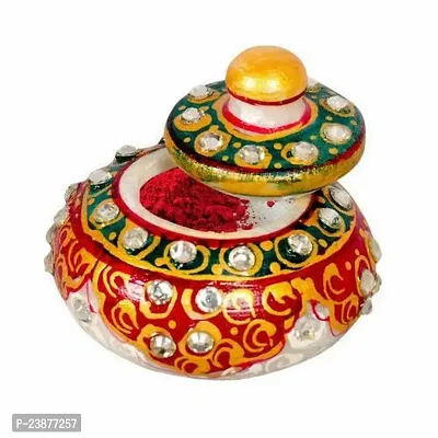 Marble Sindoor Box