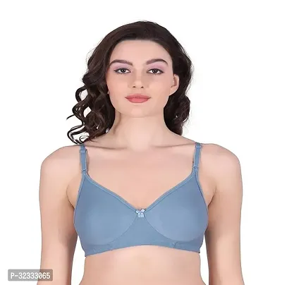 Stylish Cotton Solid Bras For Women-thumb0