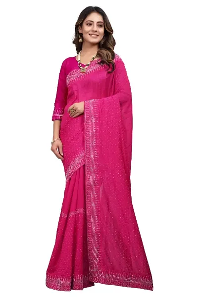 Elegant Satin saree for Women