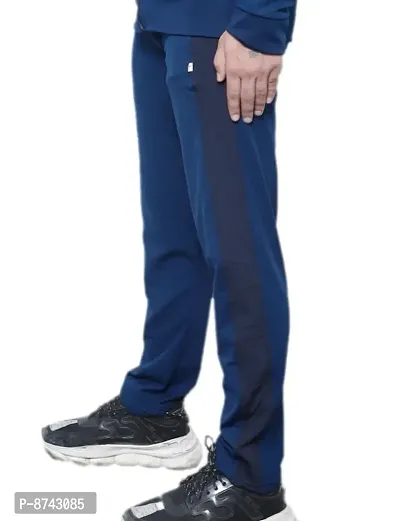 New Dry-Fit  Polyester Spandex Activewear Track Pant for Men