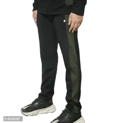 New Dry-Fit  Polyester Spandex Activewear Track Pant for Men