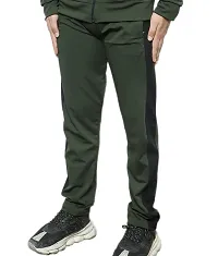 New Dry-Fit  Polyester Spandex Activewear Track Pant for Men-thumb1