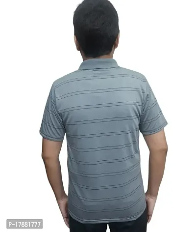 Cotton Polo T Shirt With Pocket on Chest-thumb2