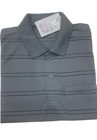 Cotton Polo T Shirt With Pocket on Chest-thumb2