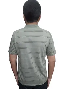 Cotton Polo T Shirt With Pocket on Chest-thumb1