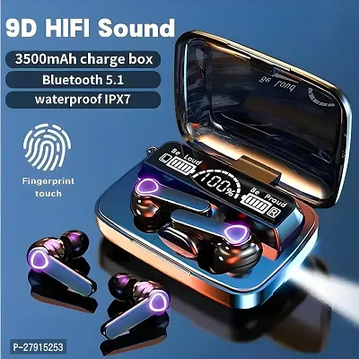 Modern Wireless Bluetooth Earbuds Headphones with Mic-thumb0