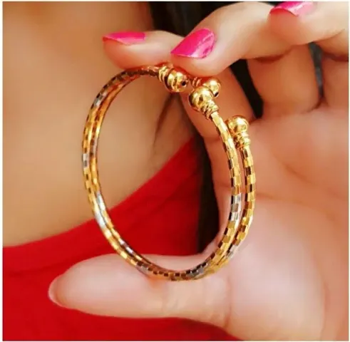 Excellent Quality Trending Gold Plated Alloy Bangles