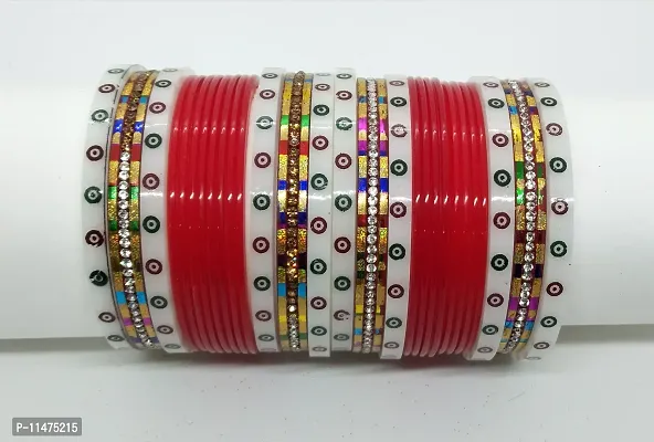 Elegant  Plastic American Diamond Bangles For Women-thumb0