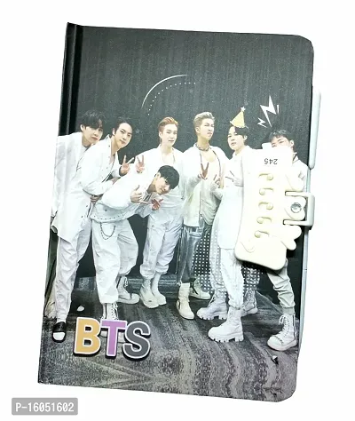 BTS Diary :: Kids Lock Diary :: Diary  Notebook for Kids, School  Offices ::Kids girl/boy