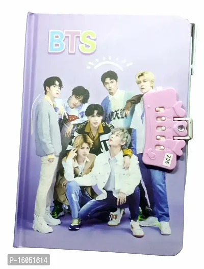 BTS Diary :: Kids Lock Diary :: Diary  Notebook for Kids, School  Offices ::Kids girl/boy-thumb0