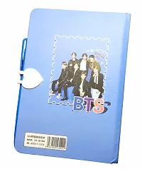 BTS bule Diary :: Kids Lock Diary :: Diary  Notebook for Kids, School  Offices::-thumb2