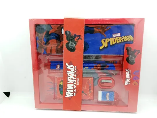 KIDS Stationery Gift// Gift Set For Kids// Spiderman Pencil Gift Set For Kids