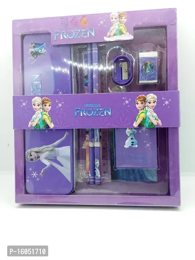 Kids Stationery Gift Set// Gift Set For Kids // Frozen Pencil GIFT Set  For Kids-thumb0