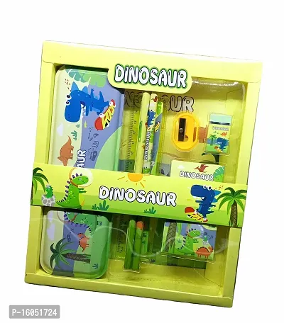 Kids Stationery Gift Set // Gift Set For Kids// Dinosaur Pencil Gift Set For Kids-thumb3