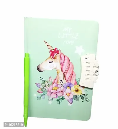 Unicorn Diary Kids Lock Diary :: Diary  Notebook for Kids, School  Offices ::Kids girl and boy
