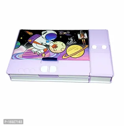 Zambo pencil case//pencil box//astronaut purple blue pencil box//kids pencil box