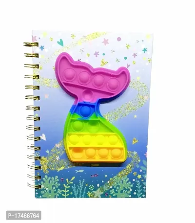 Fish Shape Diary  Notebook for Kids, School  Offices ::Kids girl/boy Gifting Ideal for Gifting. Very innovative and useful Birthday Return Gift and for your own kids also.-thumb0