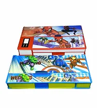 Zambo combo pencil case// pencil case// pencil box// spider avanger pencil combo box-thumb3