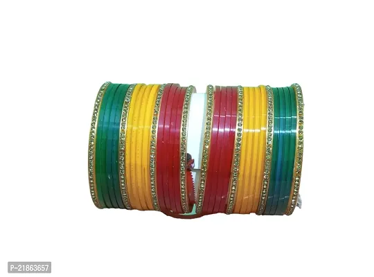Multi color bangles set //Women bangles set //Girls bangles set//party wear bangles set-thumb0
